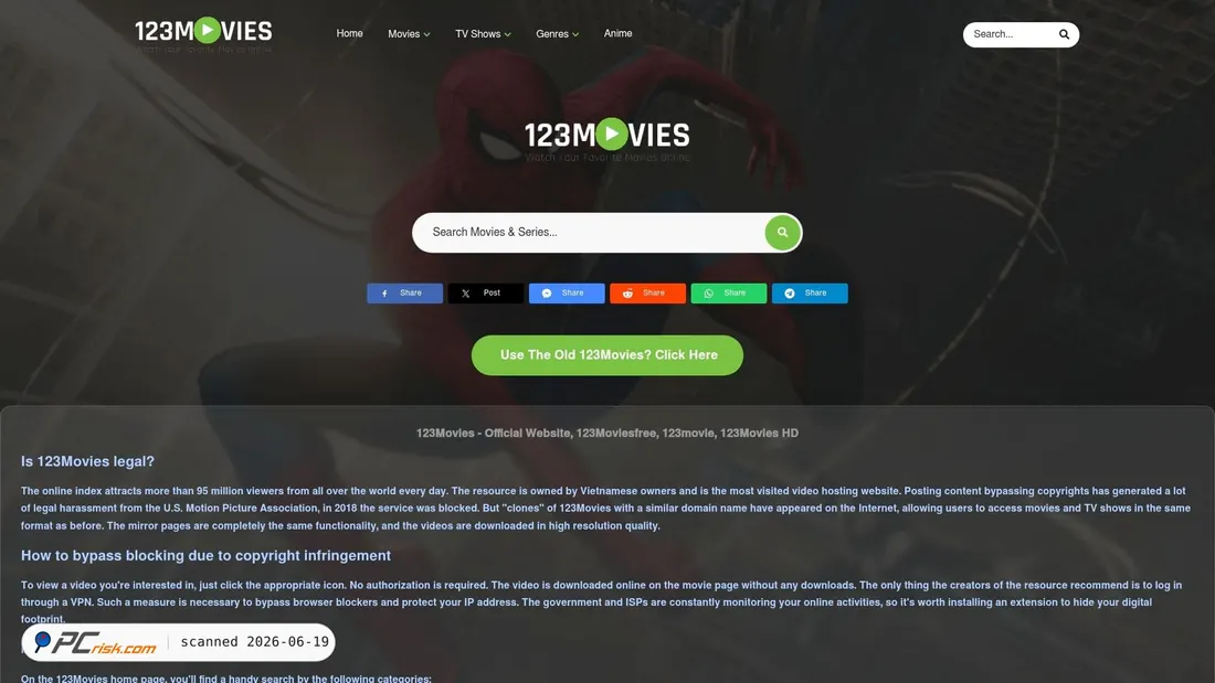 Screenshot of watchmoviez.online