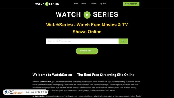 Screenshot van watchseries.at