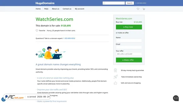 watchseries.com screenshot