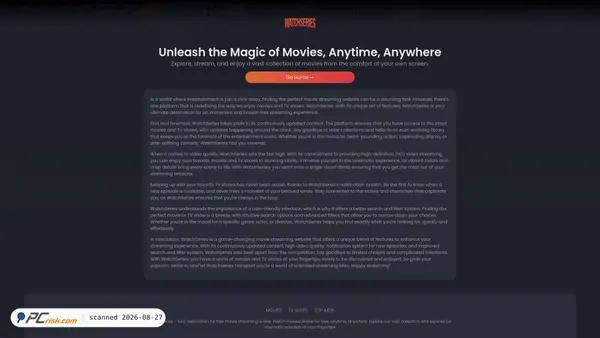 watchseries.show screenshot