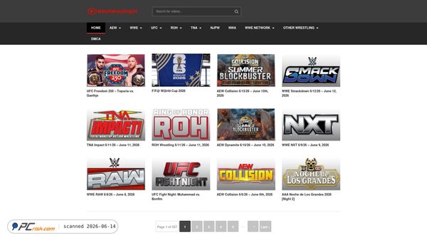 watchwrestling24.net screenshot