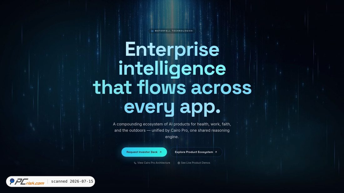 Screenshot of waterfalltechnologies.net