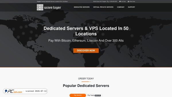 wavelayer.com screenshot