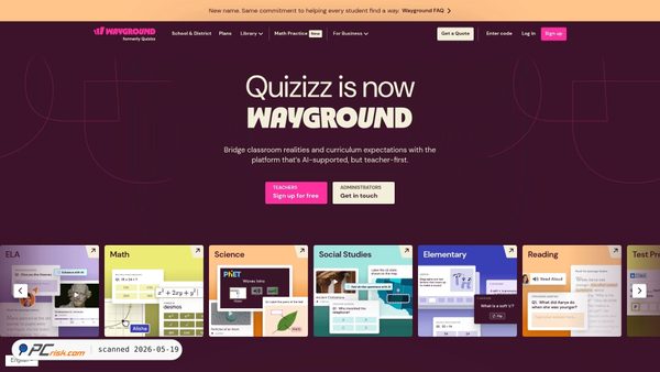 wayground.com screenshot