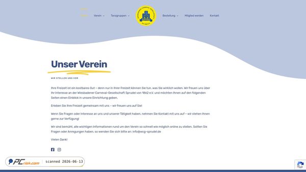 wcg-sprudel.de screenshot
