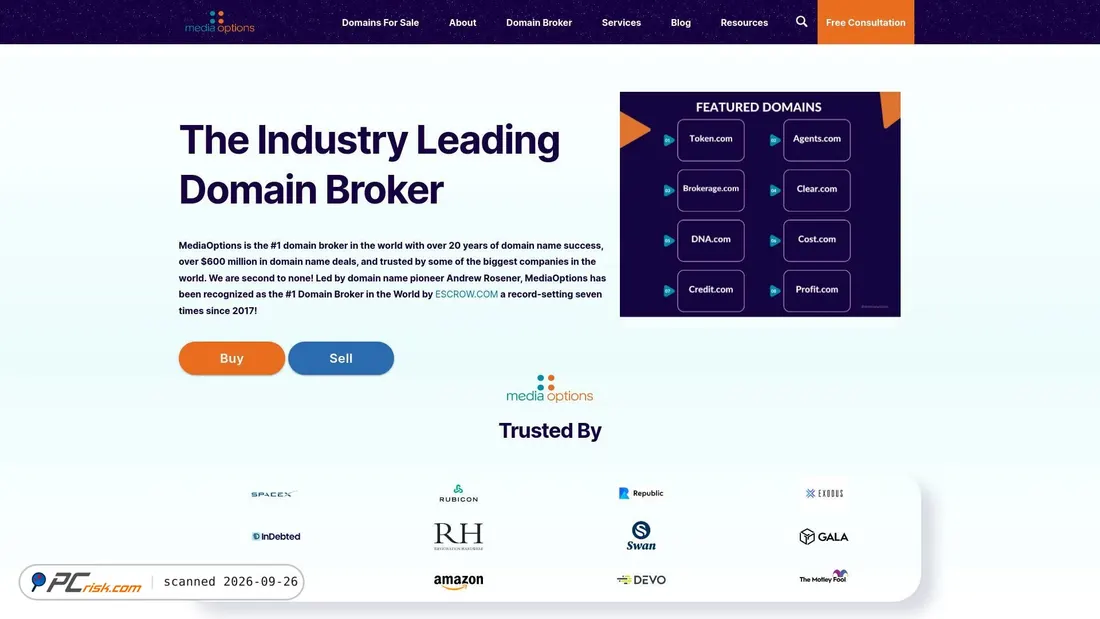 Captura de ecrã de wco.com