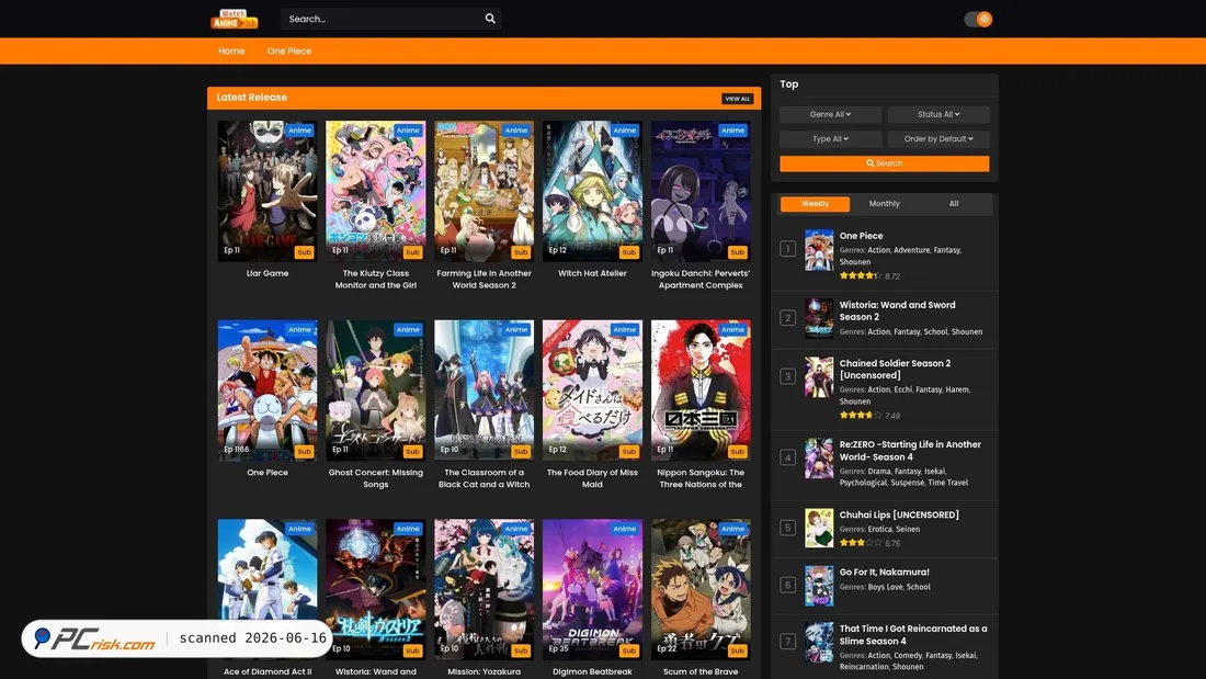 Screenshot of wcoflix.io