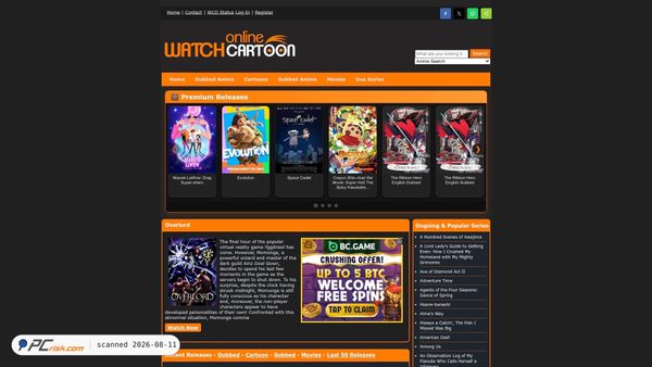 wcoflix.tv screenshot