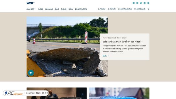 wdr.de screenshot