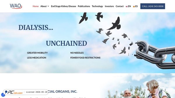 wearableorgans.com screenshot