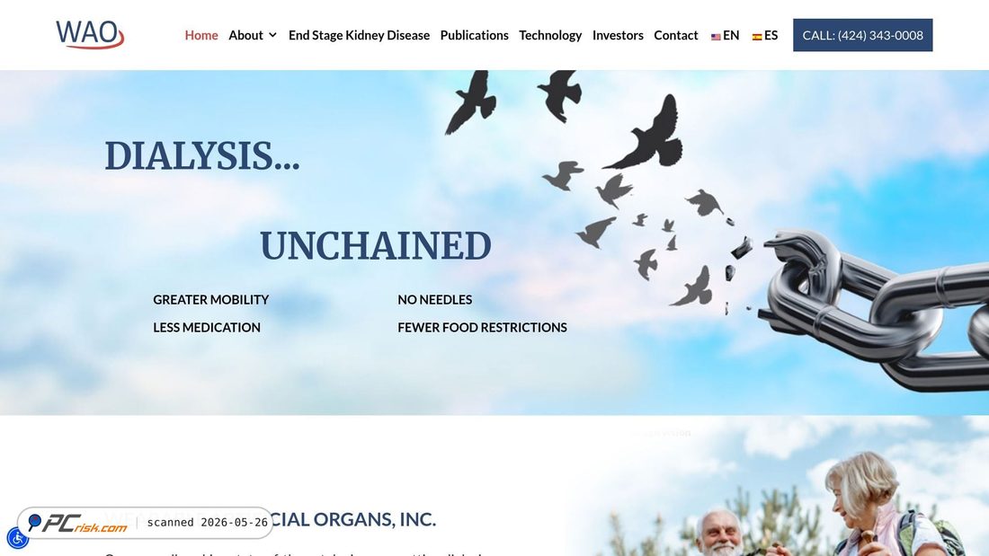 Screenshot di wearableorgans.com