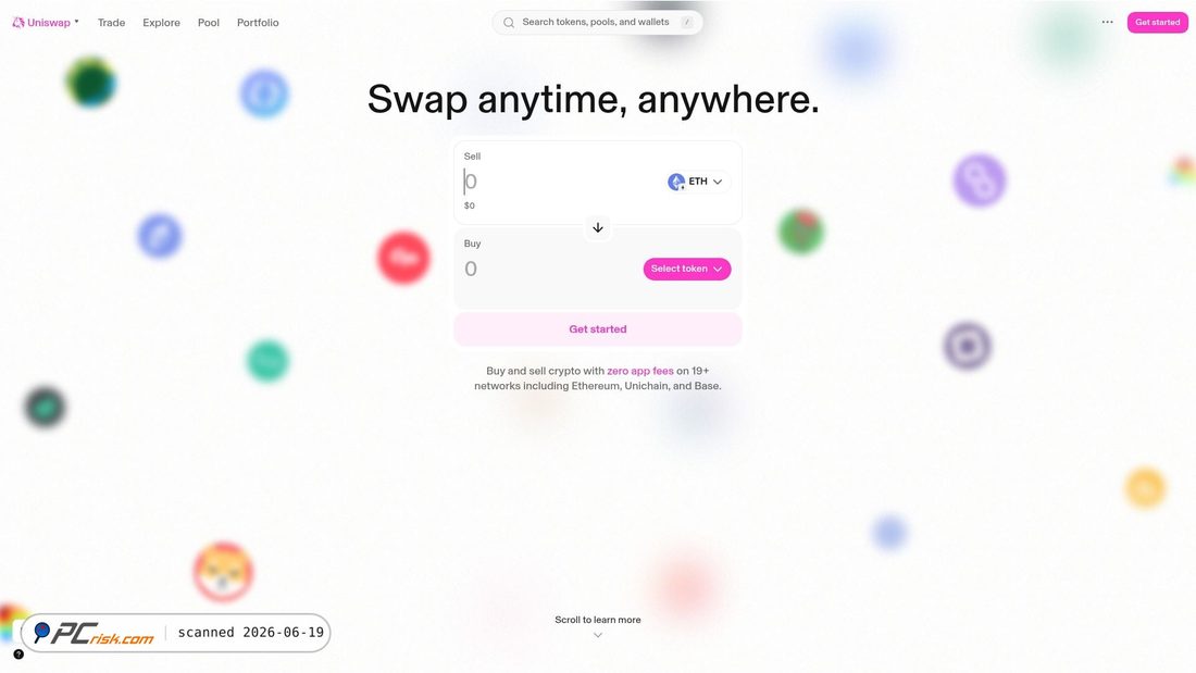 Screenshot of web-git-mp-fe-local-chained-actions-earn-uniswap.vercel.app
