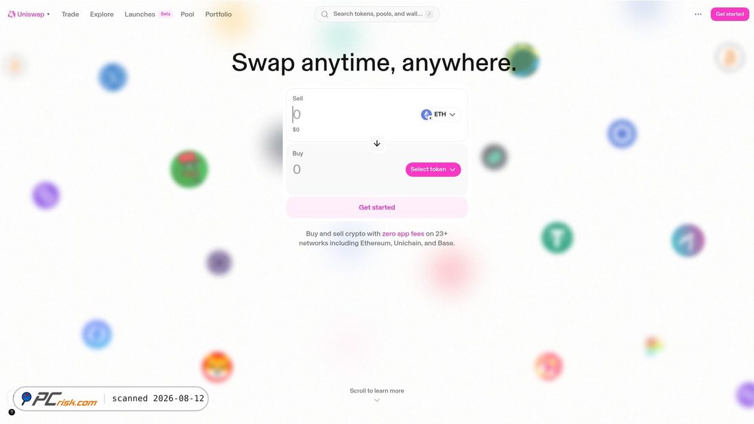 Screenshot of web-web-gateway-env-picker-uniswap.vercel.app