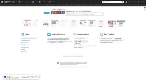 web.archive.org screenshot