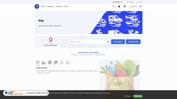 web.voyrapido.com Screenshot