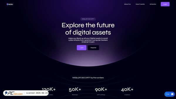 web3qfssecurity.org screenshot