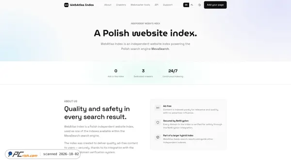 webatlasindex.pl screenshot