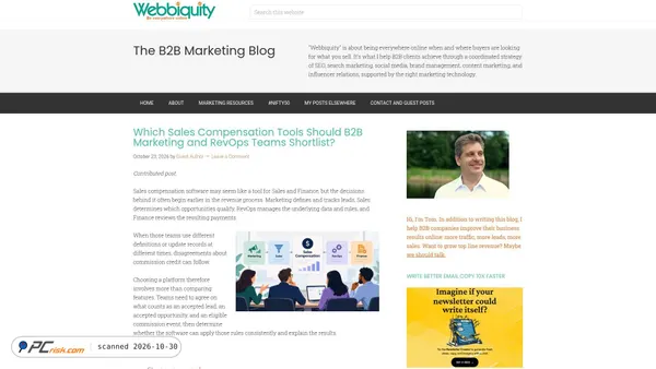 webbiquity.com Screenshot