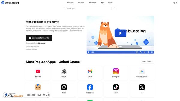 webcatalog-two.vercel.app screenshot