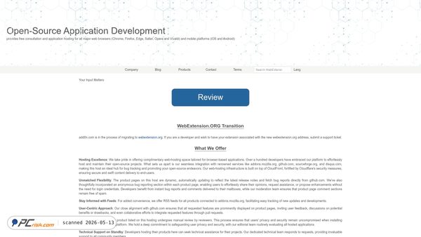 webextension.org screenshot