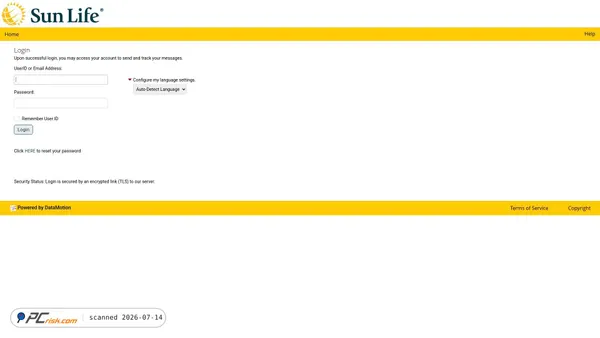 webmail.sunlife.com screenshot