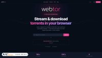 Zrzut ekranu webtor.io