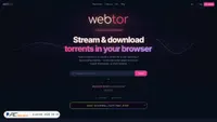 webtor.io screenshot