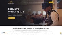 weddingdjhire.com.au screenshot
