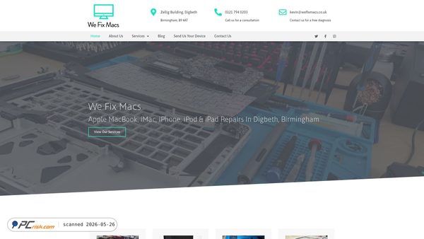 wefixmacs.co.uk screenshot
