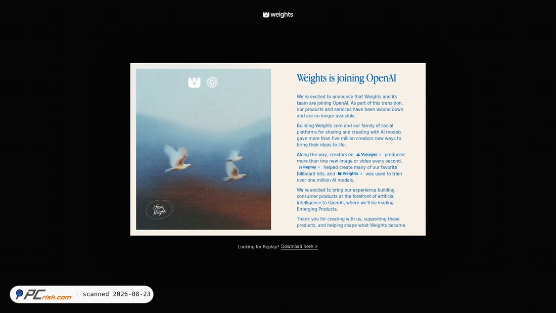 Screenshot of weights.com