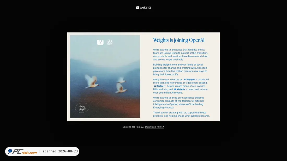 Screenshot of weights.gg
