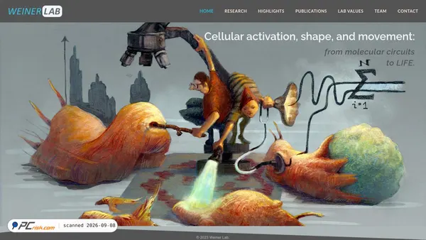 weinerlab.com Screenshot
