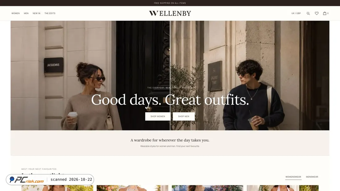 Screenshot of wellenby.co.uk