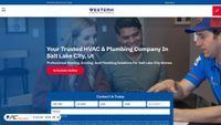 westernheatingair.com screenshot