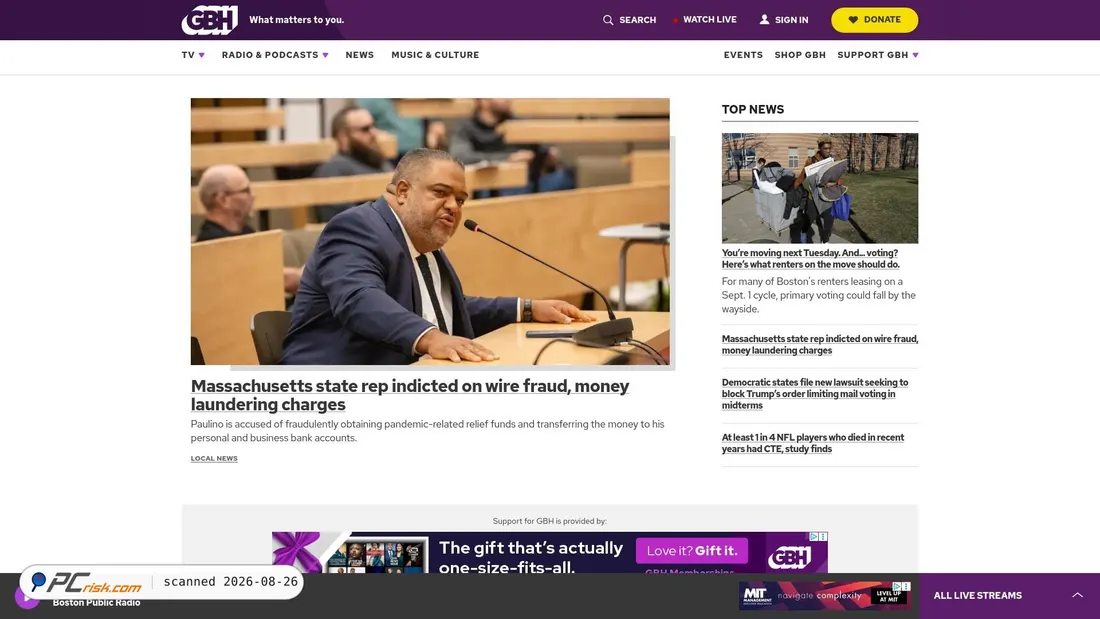 Screenshot of wgbh.org