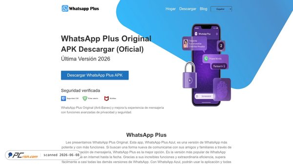 whatsaplusoriginal.com screenshot