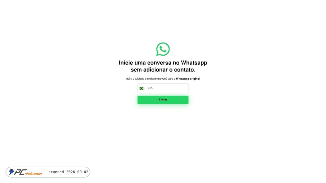 Screenshot of whatsapp-fast.vercel.app