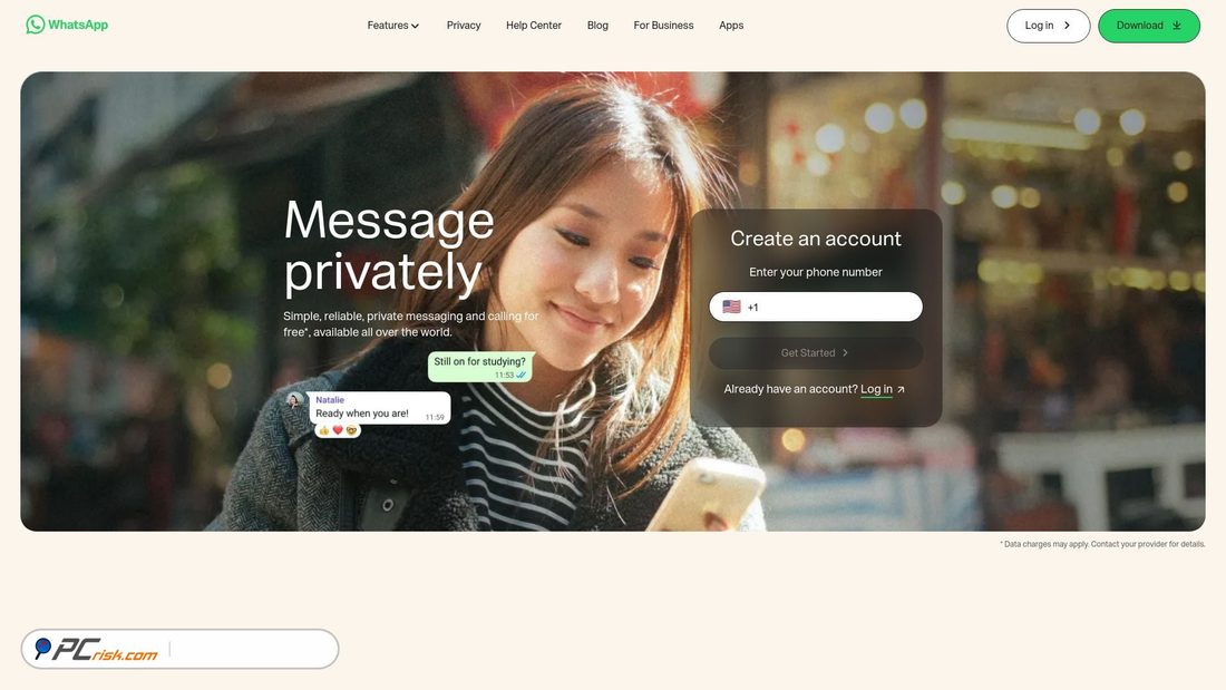 Screenshot of whatsapp.net