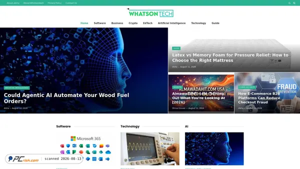 whatsontech.co.uk screenshot