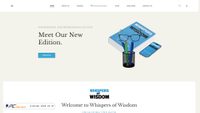 whispersofwisdom.co.uk screenshot