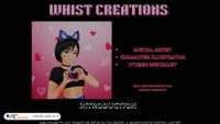 Captura de ecrã de whist4illust.my.canva.site