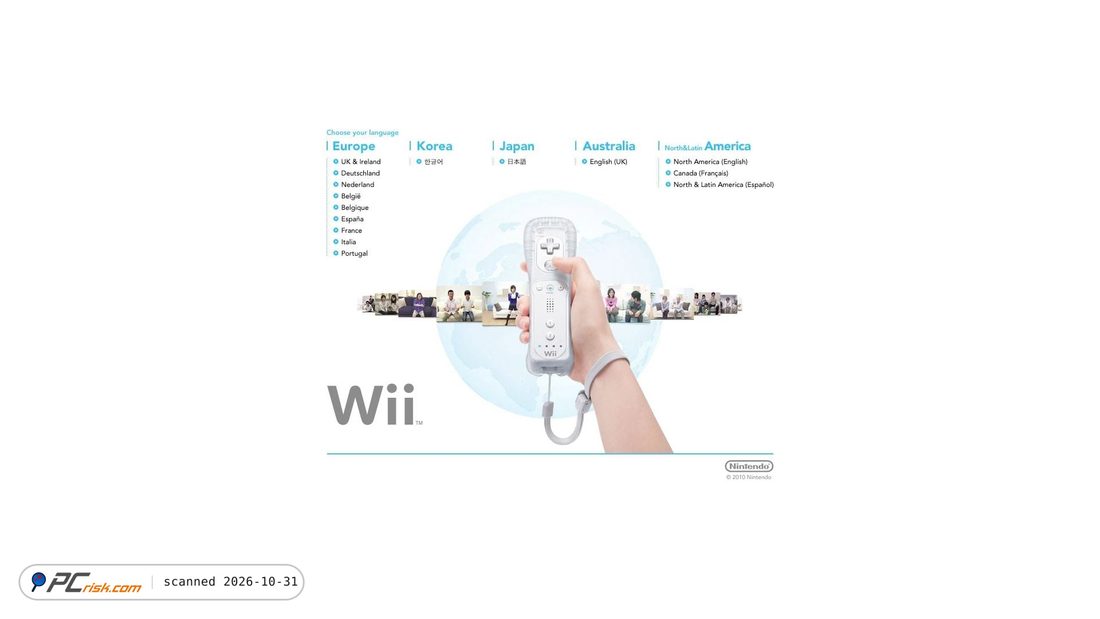 Screenshot von wii.com