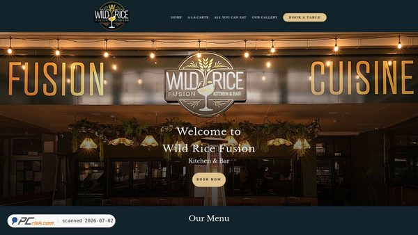 wildrice.co.nz screenshot