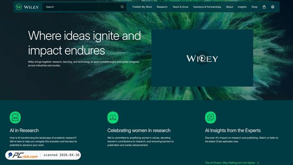 wiley.com screenshot