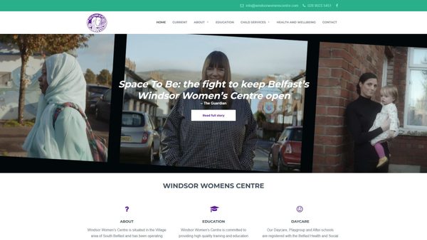 windsorwomenscentre.com screenshot