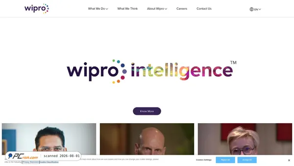 wipro.com screenshot