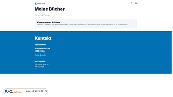 wissensmanager-zh.pages.dev screenshot