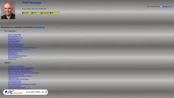 wollli.dyndns.org screenshot