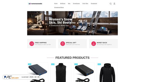 womensnowskis.com Screenshot