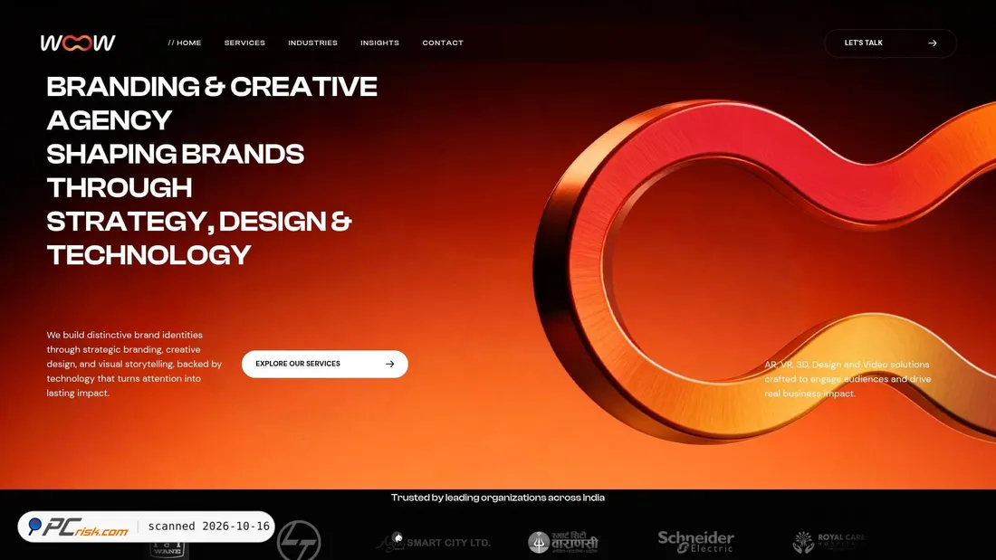 Captura de ecrã de woowreality.com